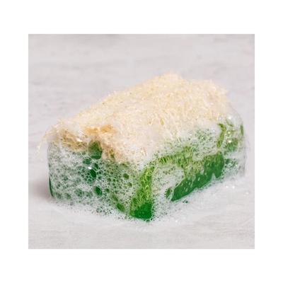 Handmade Natural Loofah, Donkey Milk, Honey, and Aloe Vera Soap 4-Piece Set