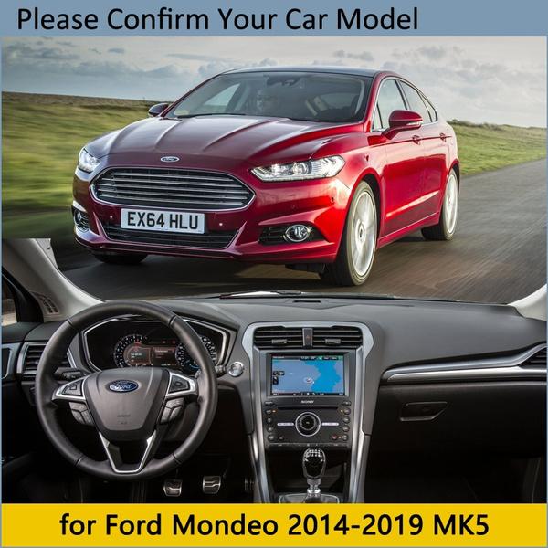 Capac Planșa de Bord Tampă de protecție pentru Mondeo MK5 2014 ~ 2019 Accesorii auto Planșa de bord Parasolar Covor 2015 2016 2017 2018