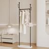 Simple Floor Standing Clothes Rack, Light Luxury Coat Rack for Bedroom Storage, Minimalist Household Garment Rack, Freestanding