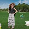 Girls' Summer Anti-Mosquito Cuffed Casual Pants