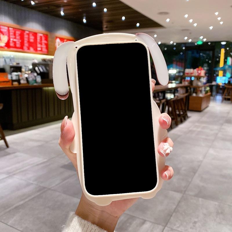 Applicable To Xiaomi Mi 17 Mobile Phone Case Redmi 14C Three-dimensional Cartoon Note15 Fun Master Dog K90 Lanyard Soft Case