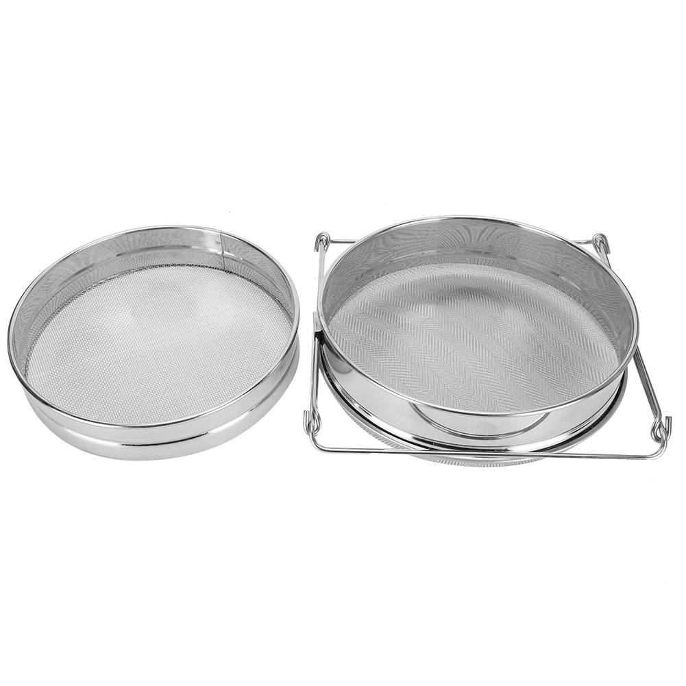 Mesi kurn Kahekordne sõel Roostevaba teras Korrosioonivastane Mesindusriist Tarvik