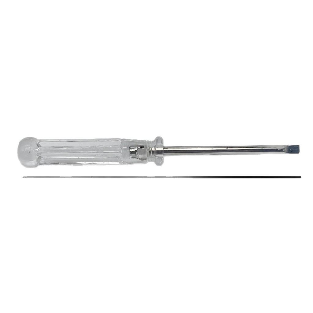 Crystal Cross 3.0 Screwdriver Toy with Flathead & Phillips Bits, Transparent Handle