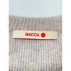 BACCA 24th Year 35-02-44-02702 Lame Wool Basic Pullover Knit Tops S beigeUsed