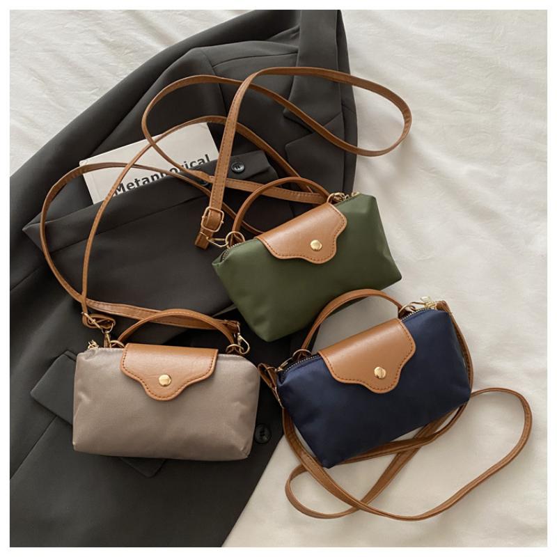 Casual Retro Dumpling Bag Detachable Strap Lightweight Crossbody Shoulder Purse for Girls Commute Shopping