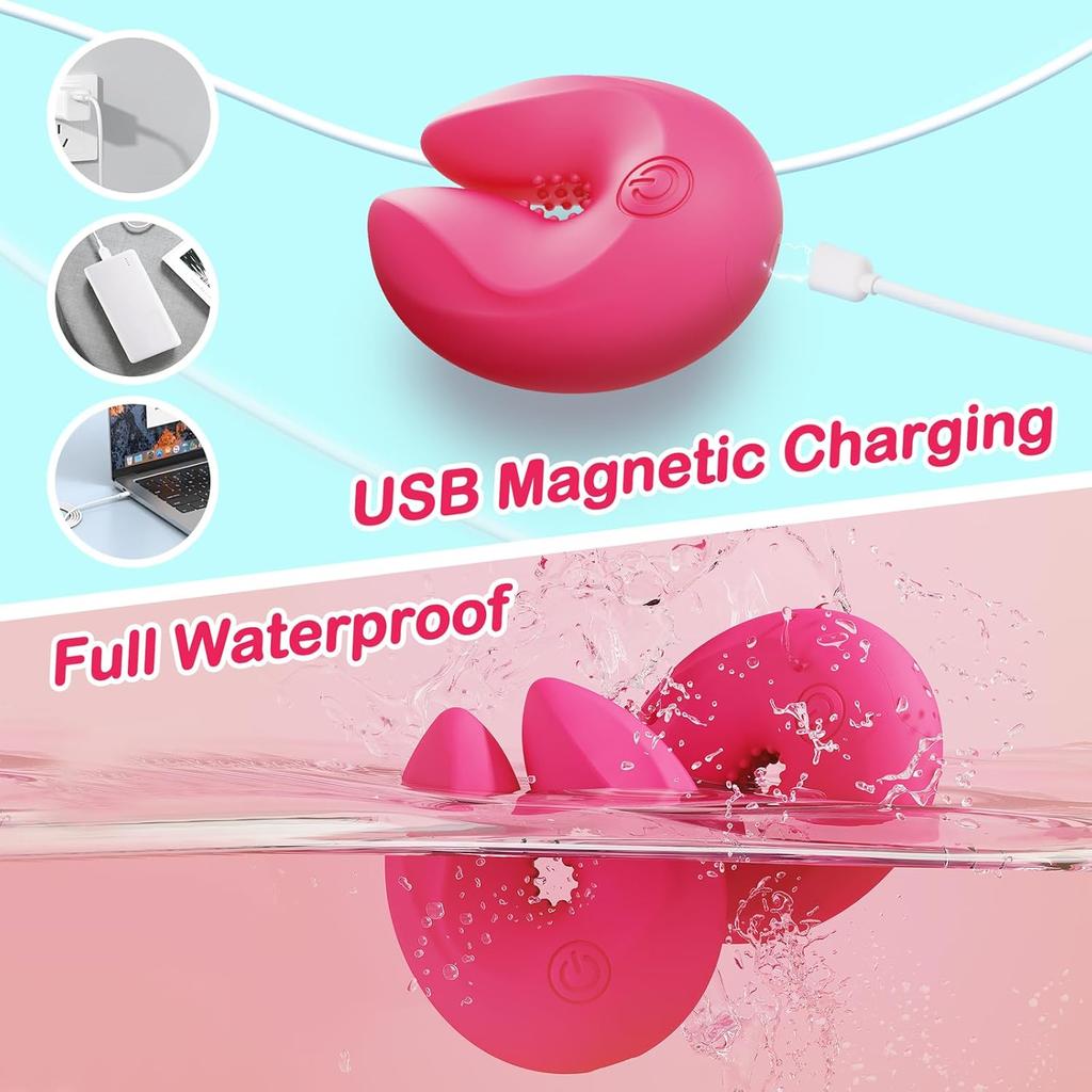 APP Remote Control Vibrator BDSM Nipple Stimulator 9 Vibration Modes Couples Adult Sex Toys