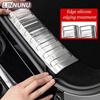LINNUNU for zeekr 7x Car Accessories Trunk Protector Sill Plate Rear Bumper Guard Trim Door cover stainless steel accessories