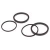2/4 st Bromskolv O-ring Tätning för Bromsok Passar de Flesta Cyklar Motorcyklar 22mm 25mm 27mm 30mm 32mm 34mm 38mm