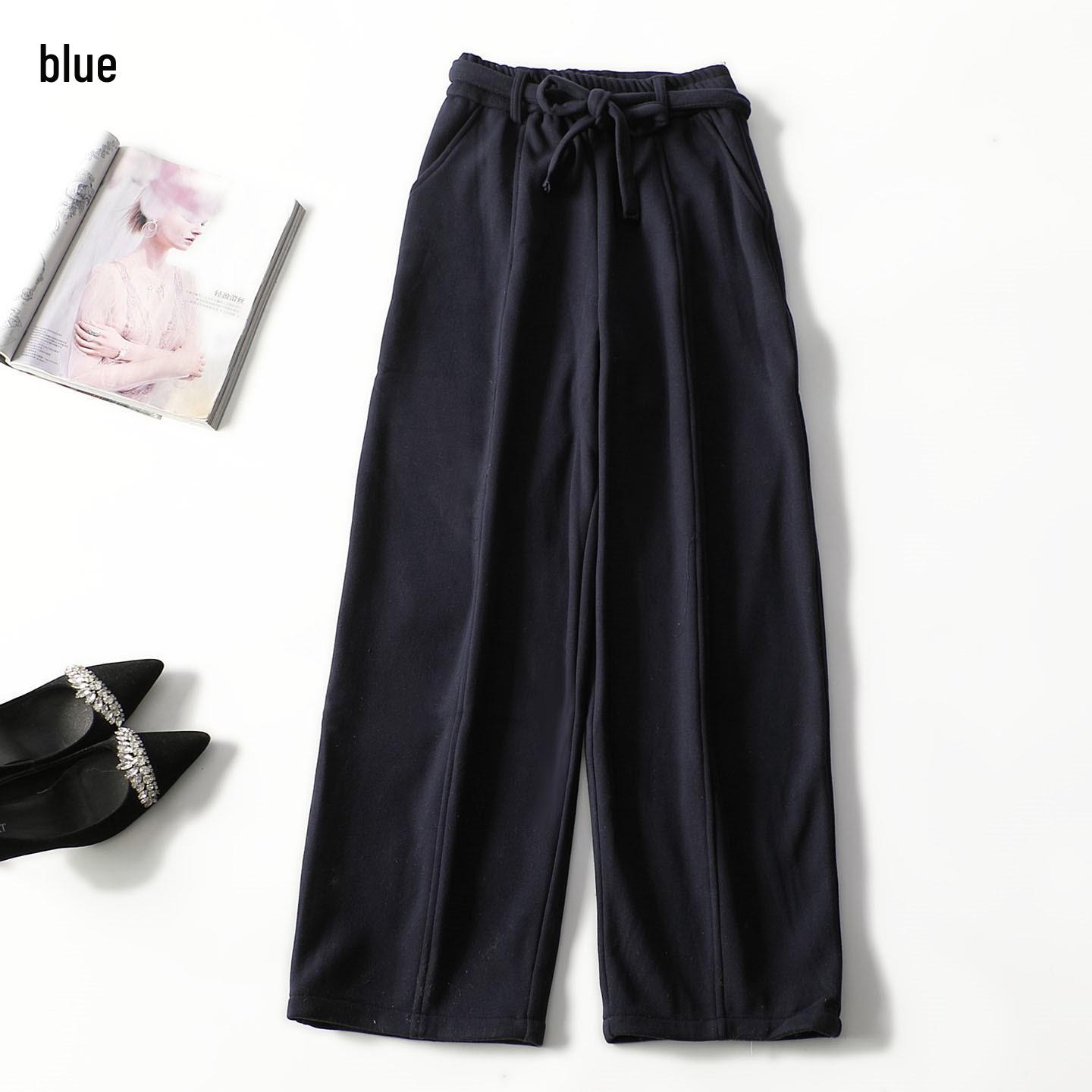 Winter Long Casual Women s Pants - Quality Clothing Clearance XL синий