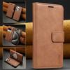 2 in 1 Detachable Card Solt Magnetic Wallet Leather Case For iPhone 16 Pro Max 15 Plus 14 13 12 Flip Bag Business For Magsafe
