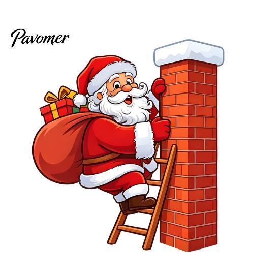 Decorative Christmas Wall Stickers Santa Claus Switch Sticker, Light Decal for Xmas Holiday, Holiday Sticker Removable Self-Adhesive Living