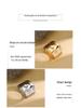 European-American Irregular Textured Tile Bracelet