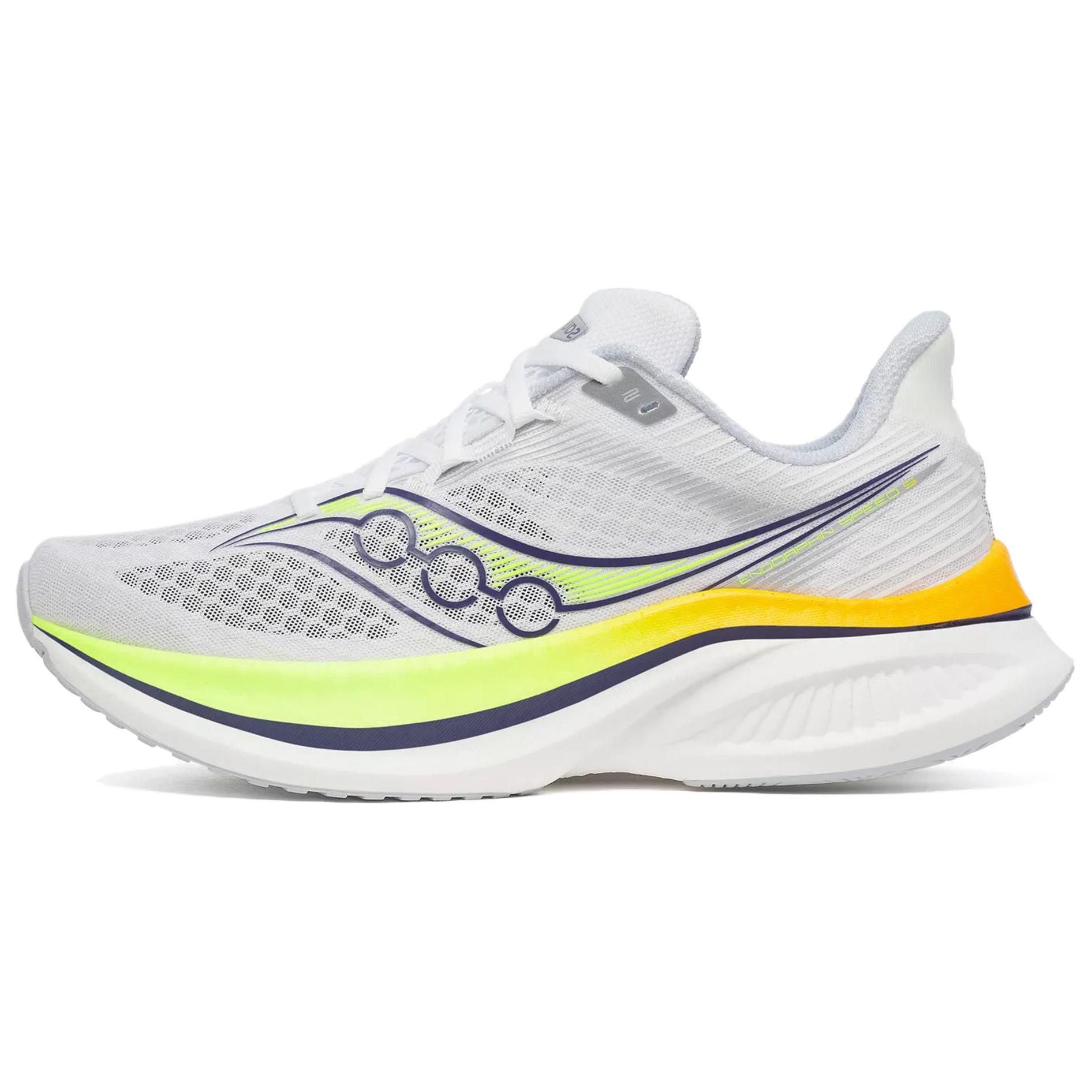 

Saucony Endorphin Speed 5 Comfortable Versatile Durable Low-Top Casual Running Shoes Unisex sneaker Gray Orange S21007-243 42.5