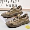 Super Breathable Hiking Shoes Rubber Anti Slip Climbing Trekking Shoes Outdoor Anticollision Sneakers Men Pigskin Walking Shoes