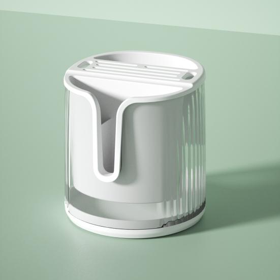 Kreativ dreneringsbase Oppbevaring Plassbesparende gulvmonterte spisepinner Kutteroppbevaringsstativ Husholdningsutstyr Kutterstativ