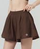 SERGIO TACCHINI W Cushlight Lightweight Skirt Shorts (D.Brown)