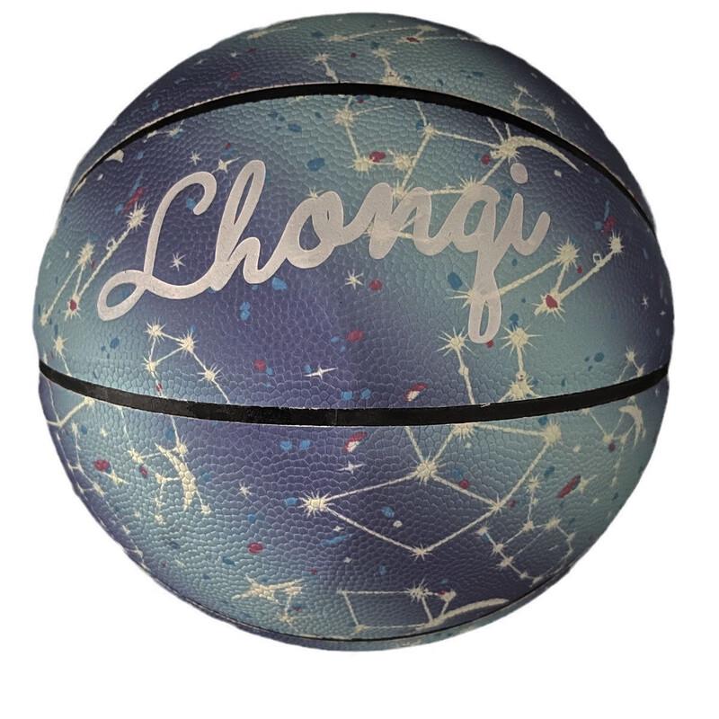 Long Chan Galaxy Starry Blue Size 7 Basketball