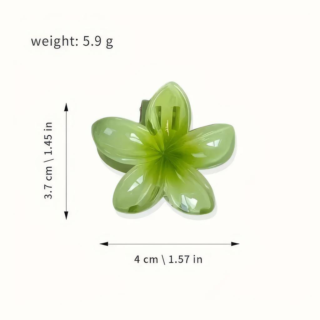 6 Random Egg Flower Hair Clips, Non Slip and Firm, Exquisite and Beautiful, Hair Accessories, Suitable for Gift Giving