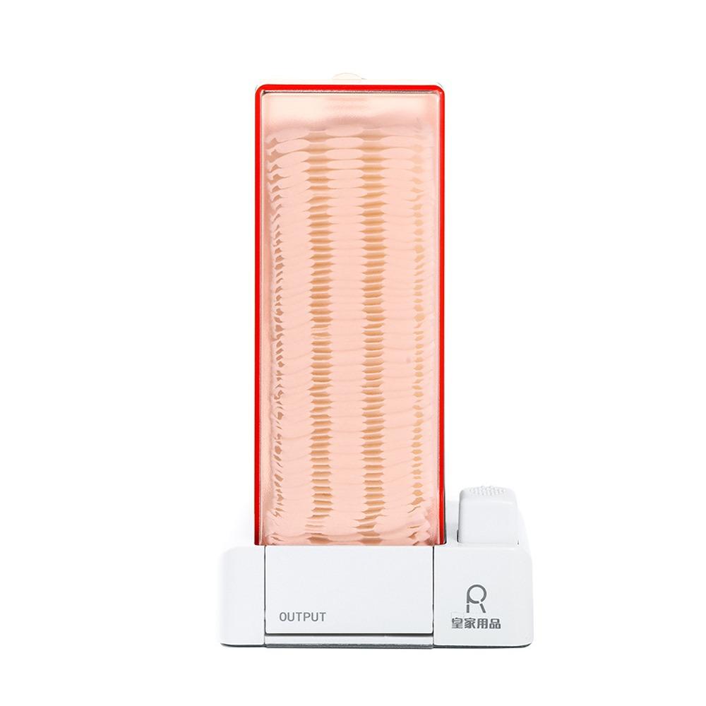 Press Type Makeup Cotton Organizer Dustproof Automatic Cotton Dispenser  Makeup Removal