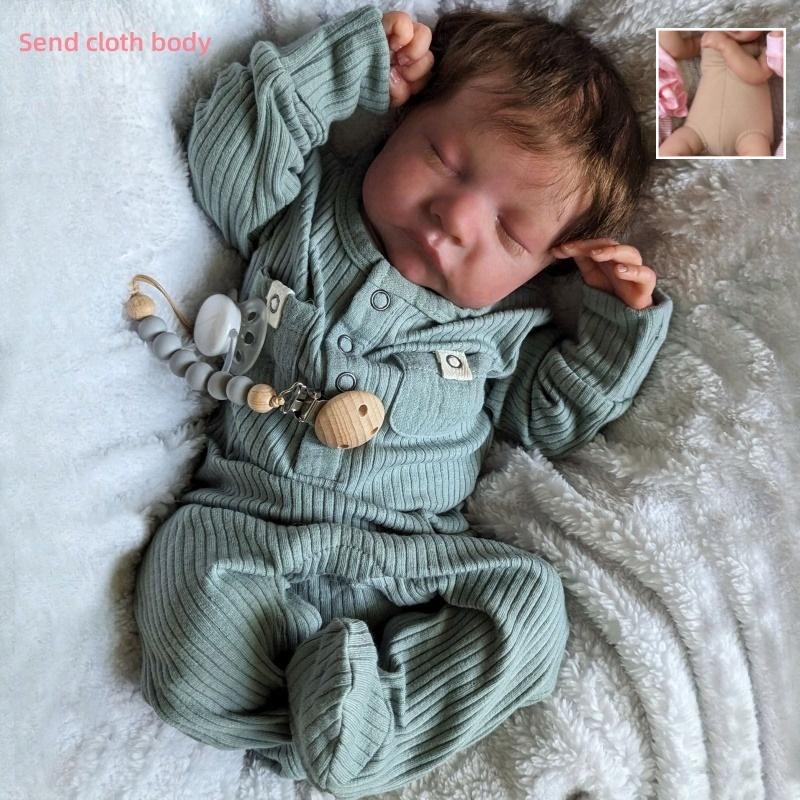 19 collu dzīvīgas Bebe Reborn lelles