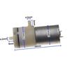 370 DC Air Pump: Mini Vacuum Pump, Dual-Hole, DC6V-12V, Max Positive Pressure 120kPa, Max Negative Pressure -65kPa