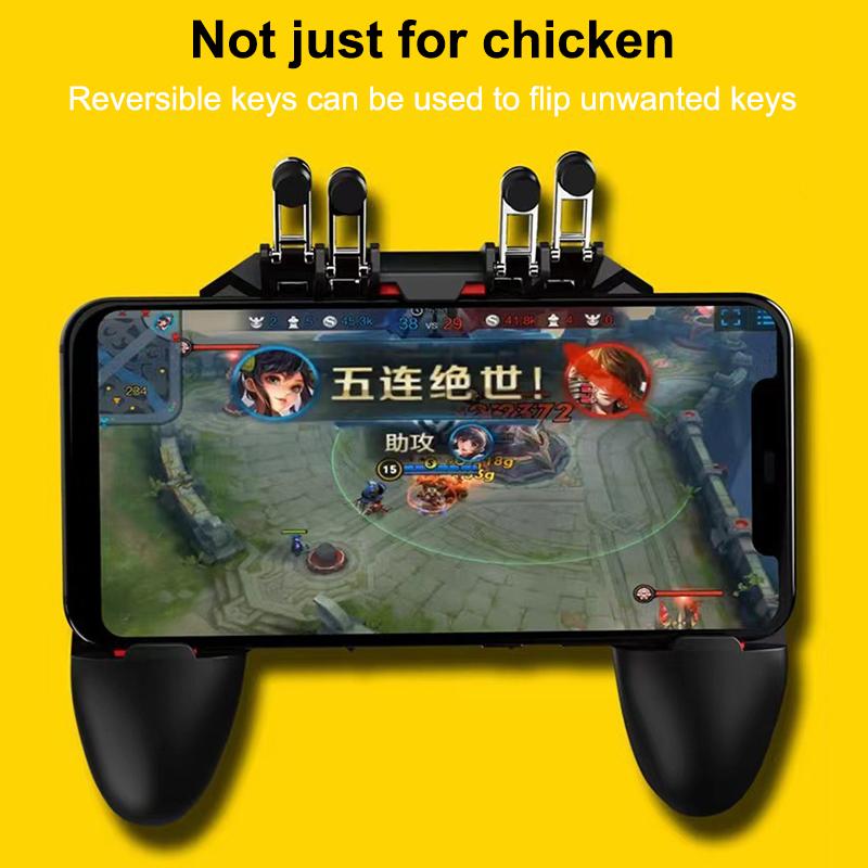 Ovladač Pubg Ovladač Pro Telefon Gamepad Joystick Spoušť Free Fire Mobilní Herní Podložka Pupg Ruka Mobilní Telefon Herní Ovladače