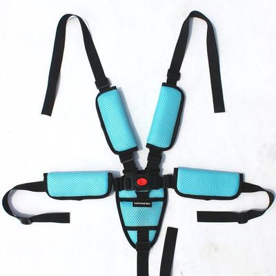 Adjustable 3-Point & 5-Point Safety Harness for Child Seats & Strollers