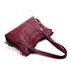 Fashion Large Quality Genuine Leather Female Shoulder Messenger Bag Solid Color Luxury Handbags Women Bags Designer