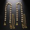 Rhinestones Bra Strap Invisible Shoulder Straps Adjustable Anti-Slip Bra Belt for Women Girls Crystal Shoulder Chain