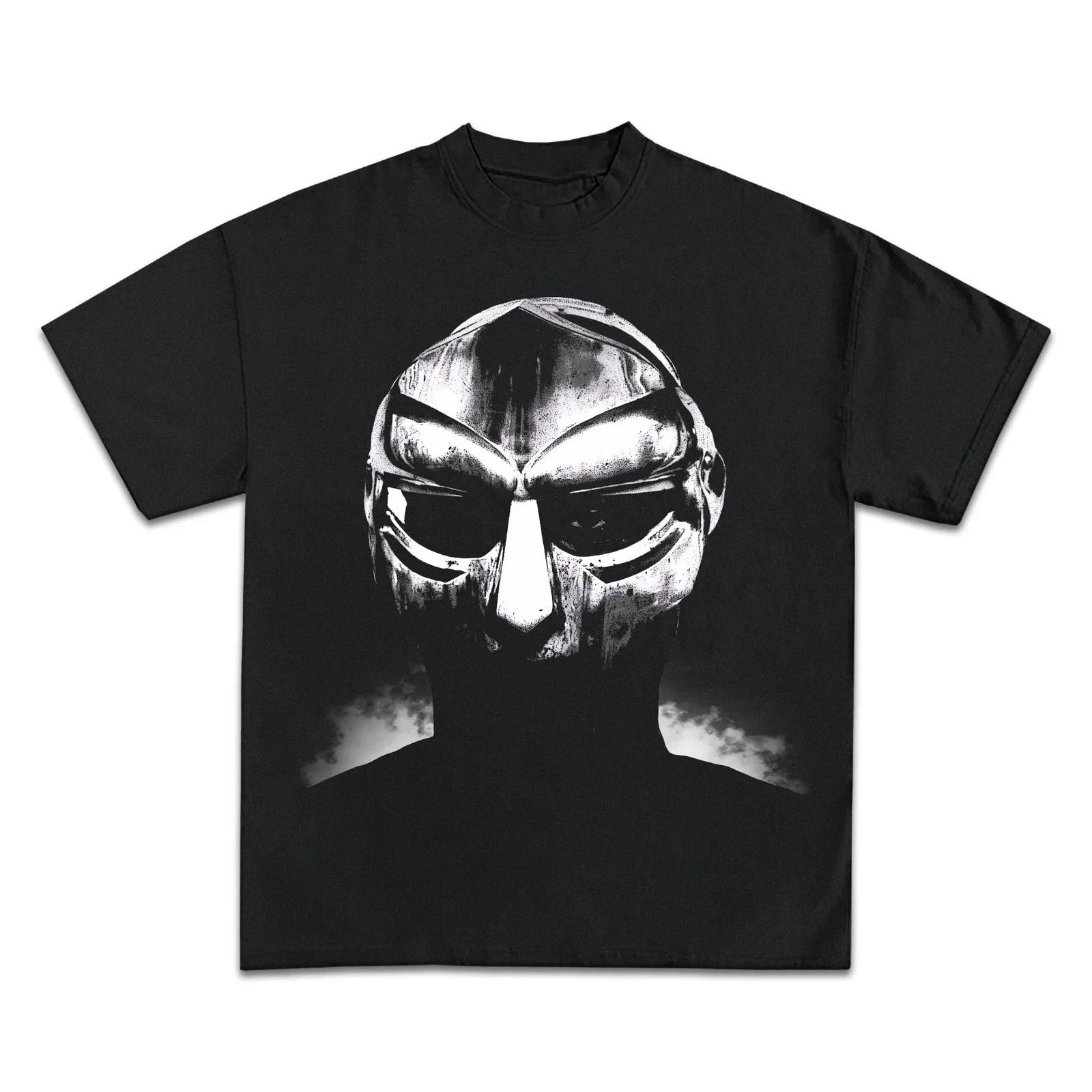 

MF Doom Homrage Big Head Graphic Boxy Vintage Shirt Streetwear Y2K L