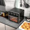 20L 90 230 celsius  Mini Convection Oven With Air Fry Function Black