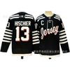 Vlastní hokejový dres NHL Devils Pánský Šitý Výkonnostní Uniforma S M L XL XXL XXXL