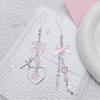 Bowknot Heart Cross Flower Phone Charm Straps Keys Hanging Pendants Bag Decor