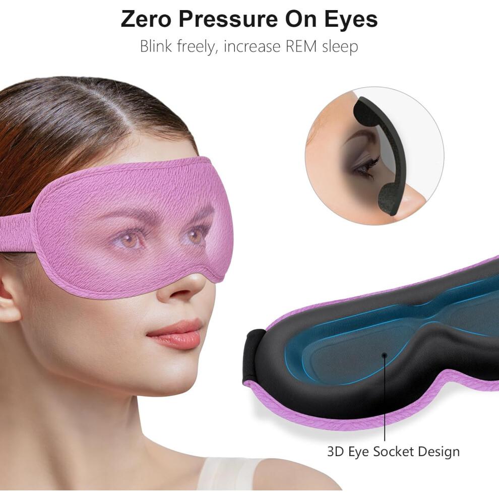 3D Memory Cotton Blackout Sleep Eye Mask