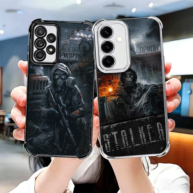 Funda de Teléfono Suave y Genial para Juego S-Stalker Para Samsung A17 A27 A07 A37 A57 A16 A56 A15 A55 A14 A54 A13 A53 A26 A36 A25 A35 A24 A34 A23