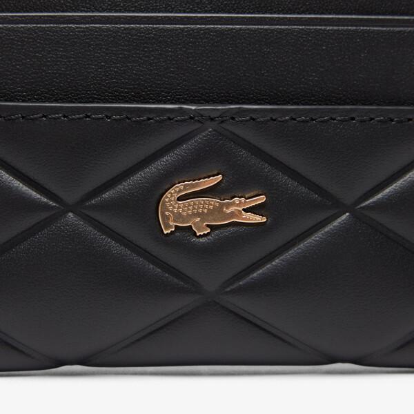 Lacoste Card Wallet   000 Black Crocodelle
