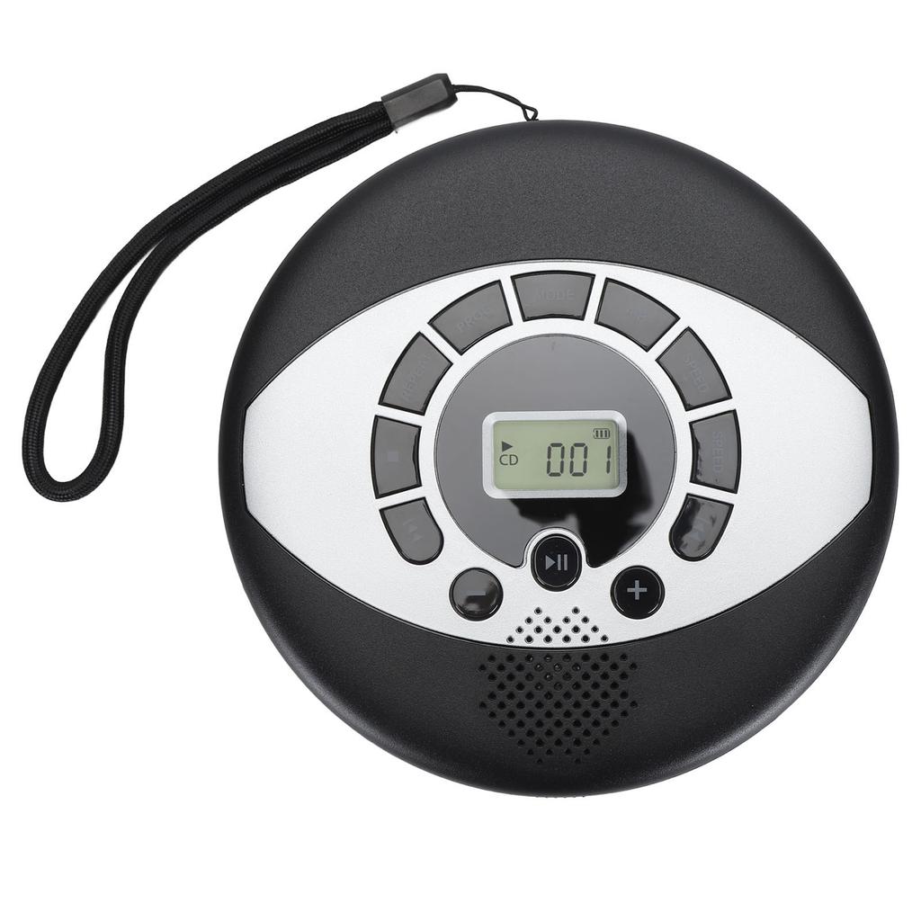 Portable CD Player with Speaker Support Headphone Insertion USB Rechargeable 1500mAh Multifunction