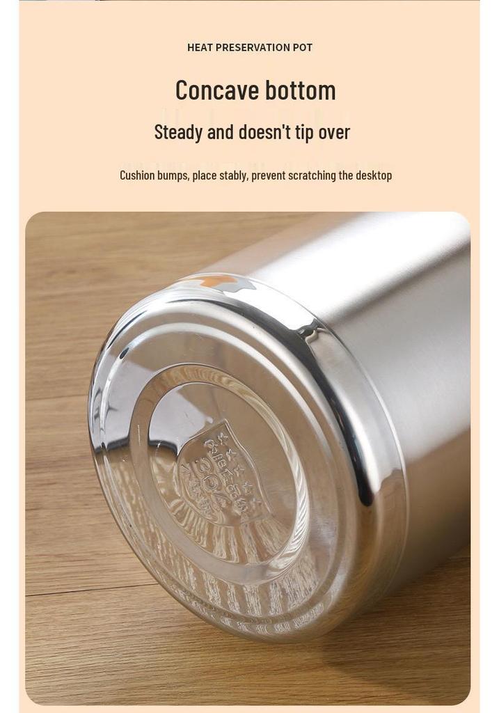 Stainless Steel Large Capacity Thermos for Home, Restaurant, or Hotel - Teapot and Hot Water Kettle