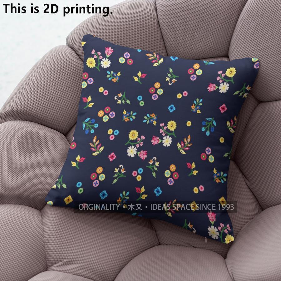 Bohemian Floral Abstract Art Throw Pillow Covers Pattern Cushion Cover Suitable For Sofa Bedroom Car Pillow Cover