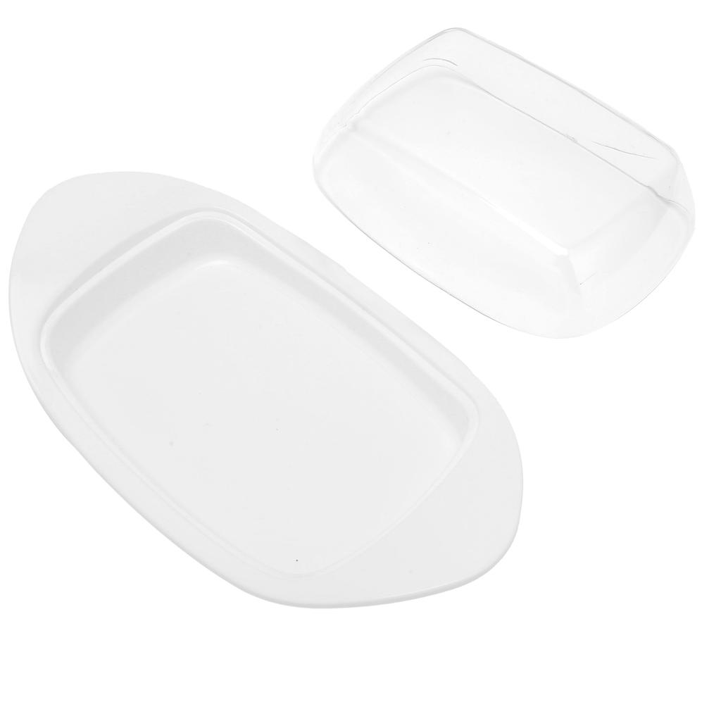 BoatShaped   Dish with Lid Food Grade PP   Cutting Box for Chess Home Kitchen(Red )