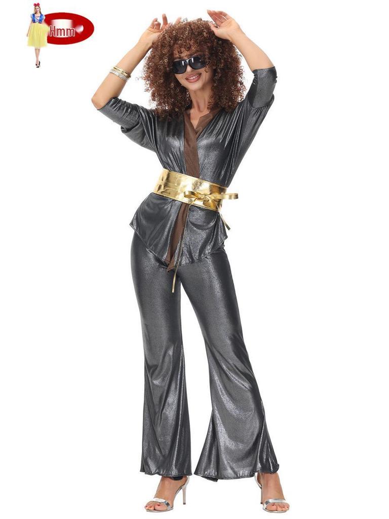 Halloween 70s Disco Hippie Costume