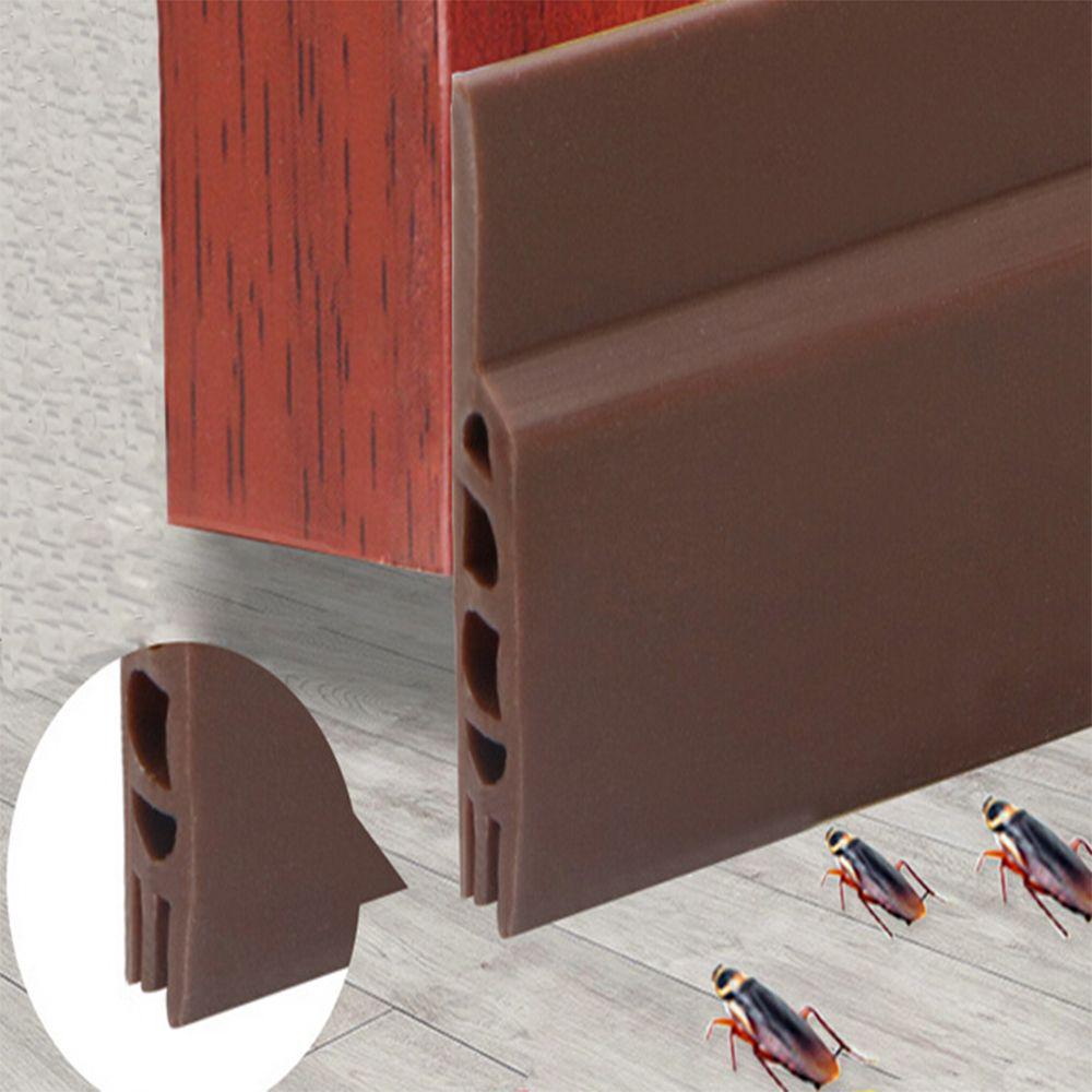 Self-adhesive Silicone For Bathroom Washroom Seal Strip Draft Stopper Threshold Seals Stickers