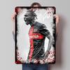Jeremie Frimpong Football Player Metal Poster Gamer Room Decoration Custom Soccer Metal Tin Signs for Home Room Decoration Retro
