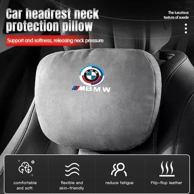BAGV1 2026 Car Sticker Car Headrest Neck Pillow Head Restraint Memory Foam For M Performance E46 E90 E60 F10 F30 E39 E36 F20 E87 G