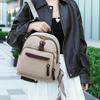 Oxford Backpack Women's Travel Backpack Large Capacity Color Block Student Schoolbag