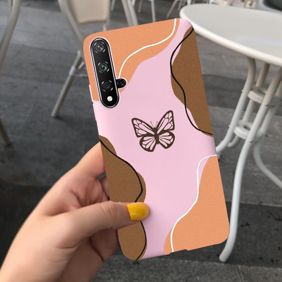 For Huawei Nova 5T Case Honor 20 Fashion Art Painted Cover Soft Slim Phone Case For Huawei Nova 5T 5 T Honor20 Back Cover Bumper