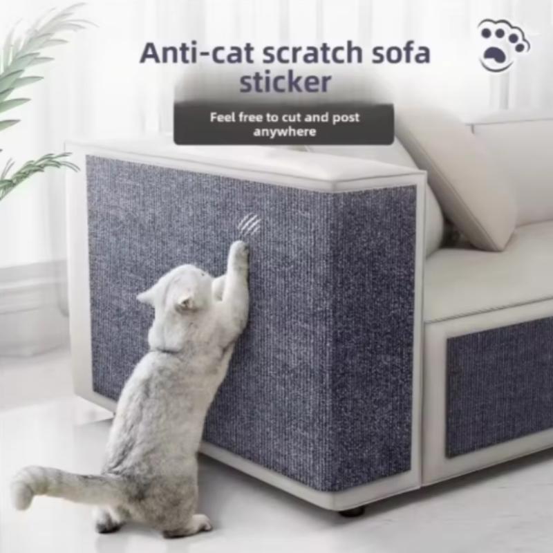 Scraper for Cats Cat Scratching Pads Carpet Cover Self-Adhesive Furniture&Couch Protector Cat Climbing Mat Cat Accessories Toys