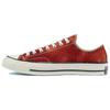 Chuck Taylor All Star 1970s Comfortable Casual Low-Top Espadrilles Unisex Reddish-Orange