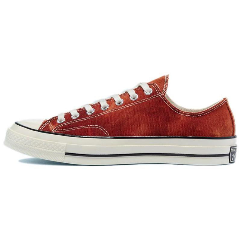 Converse Chuck Taylor All Star 1970s Comfortable Casual Low-Top Espadrilles Unisex Reddish-Orange