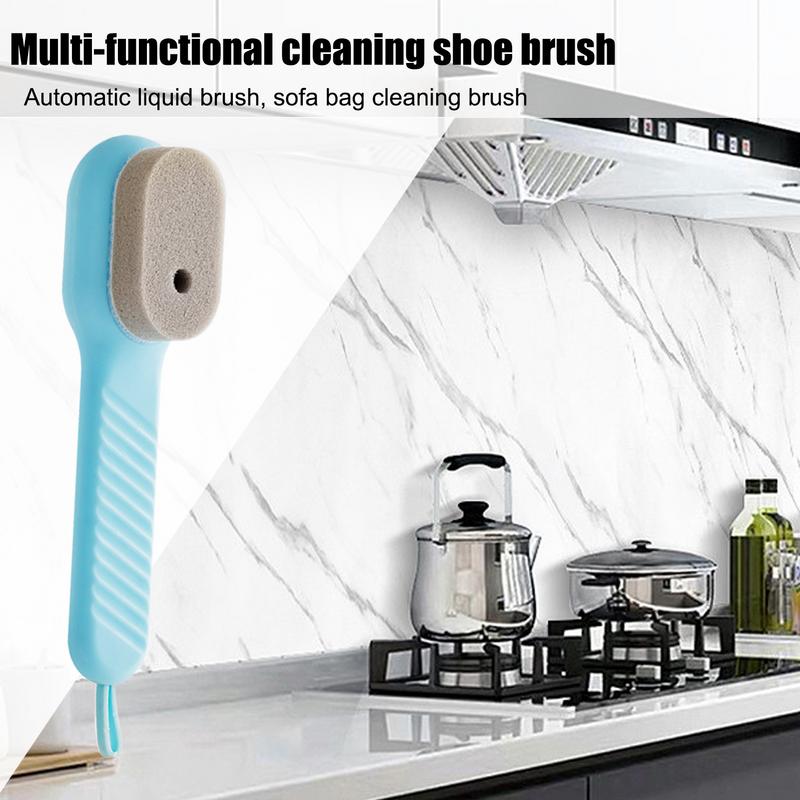 Shoe Brush Cleaner Brush for Cleaning Shoes for Slippers Sneakers Sponge Liquid Shoe Cleaning Brush Clothing Brush Supplies